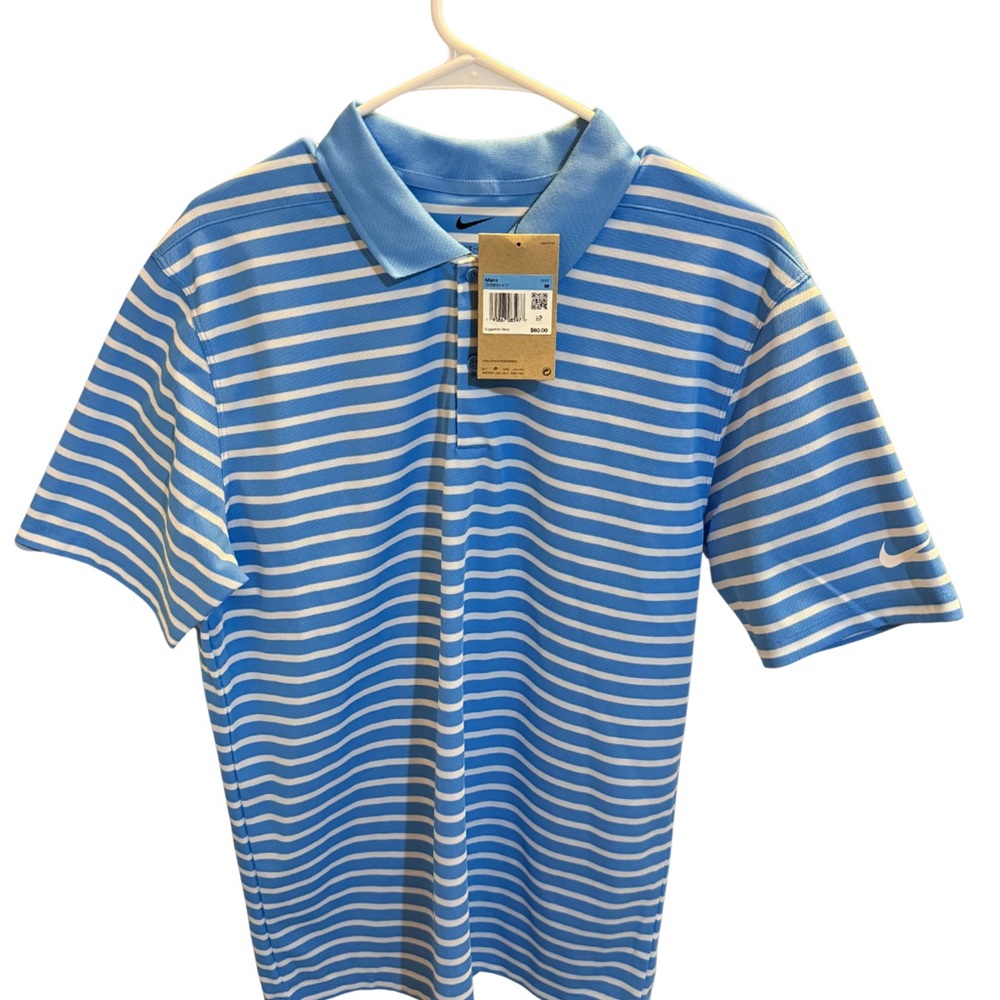 Nike Men’s Striped Golf Dri-Fit Polo